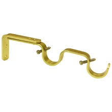 Contempo Curtain Double Brackets (Set of 3)